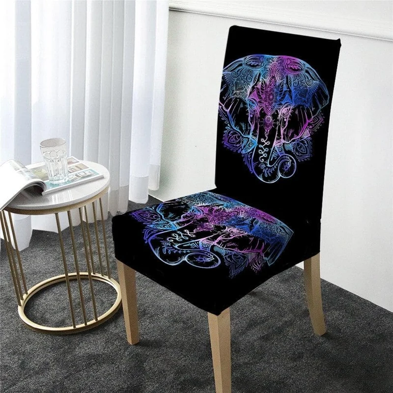 Housse de Chaise Éléphant