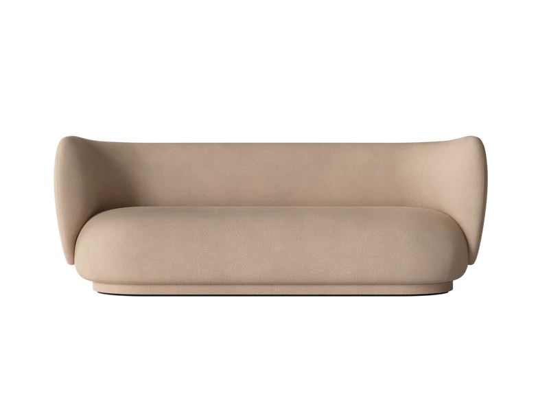 Rico Sofa 3-seater - Brushed - Sand