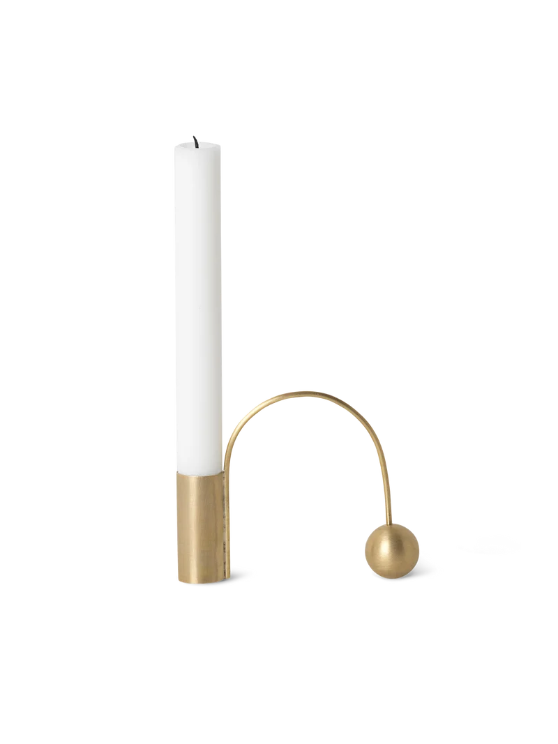 Balance Candle Holder - Brass