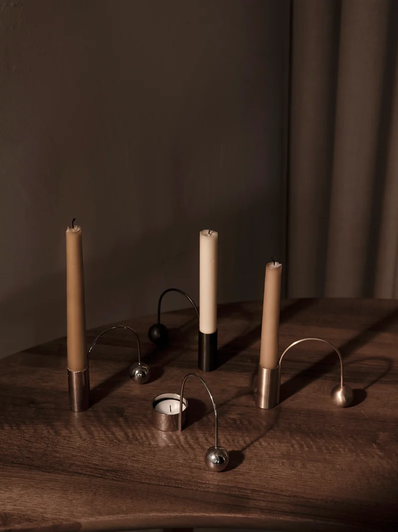Balance Candle Holder - Brass