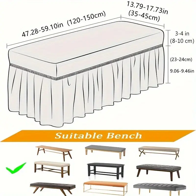 Housse Banquette Polyester Pastoral MANDEA
