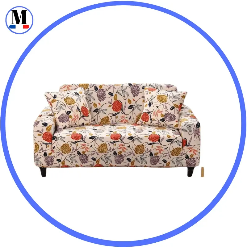 Motif Serratula - Housse de Canapé Extensible
