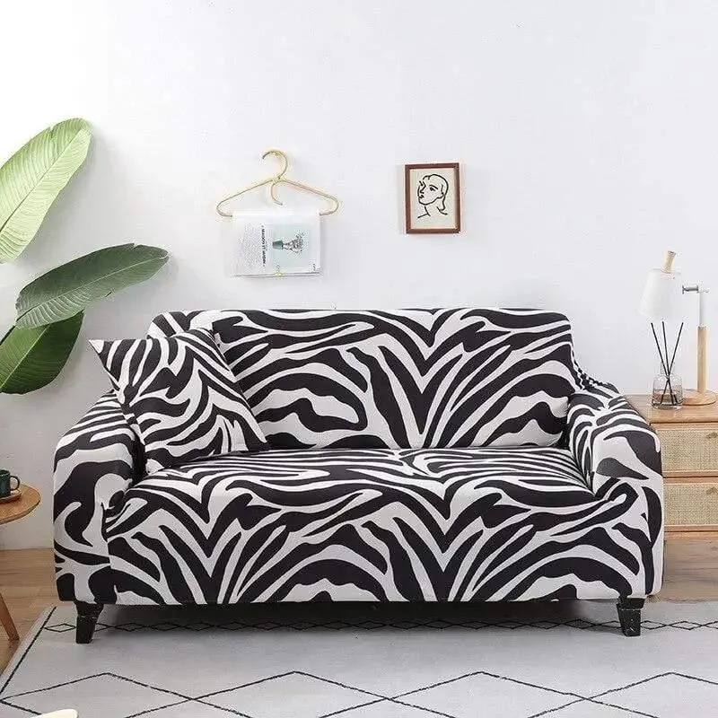 Motif Viscaria - Housse de Canapé Extensible