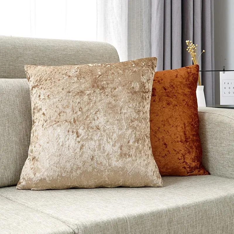 Housse de Coussin Velours de Glace 30x50cm