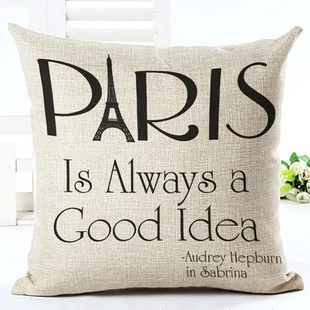 Housse de Coussin 45x45 Personnalisé