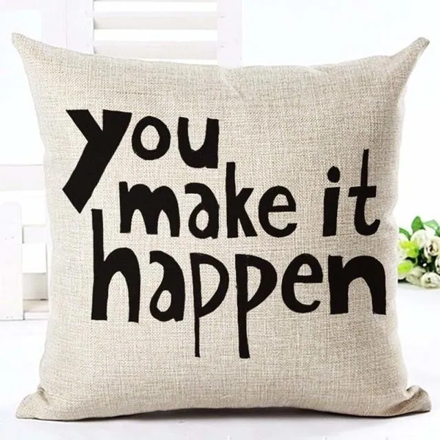 Housse de Coussin 45x45 Personnalisé