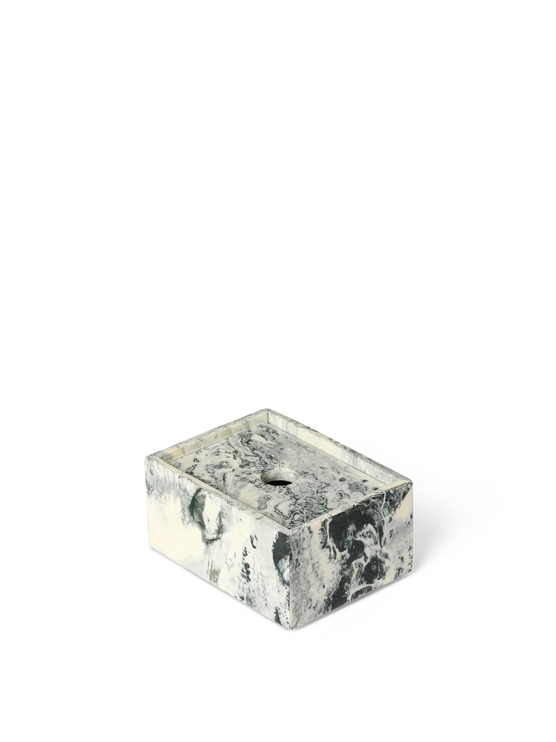 Mist Box - Emerald Off-white