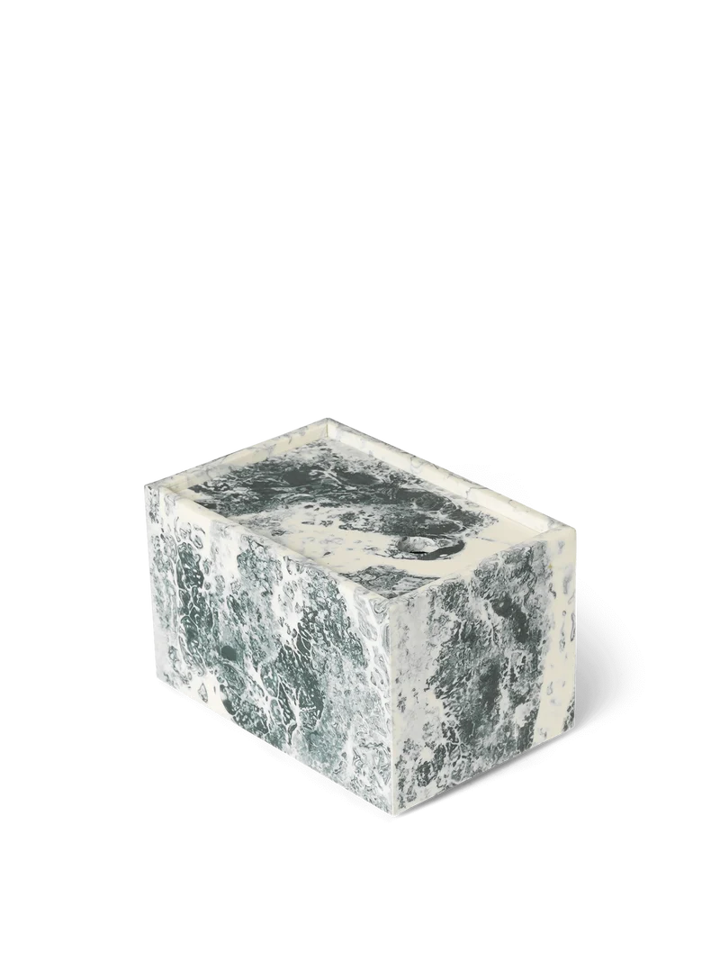 Mist Box - Emerald Off-white
