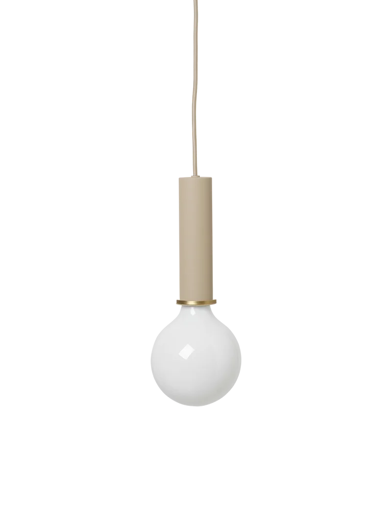 Socket Pendant High - Cashmere