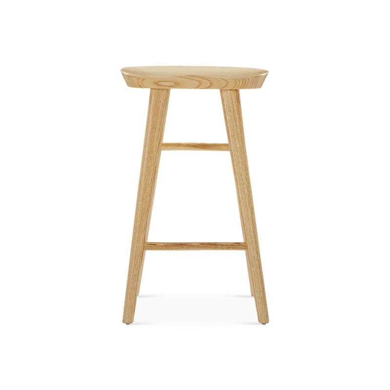 Ludo - Wood Counter Stool