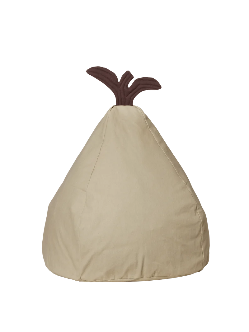 Pear Bean Bag - Elm Green
