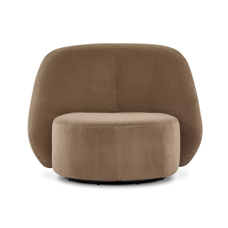 Brownie - Swivel Lounge Chair by Romano