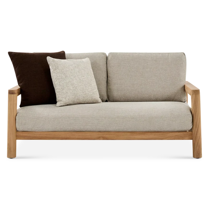 Julio - Outdoor Teak 2-Seater Sofa