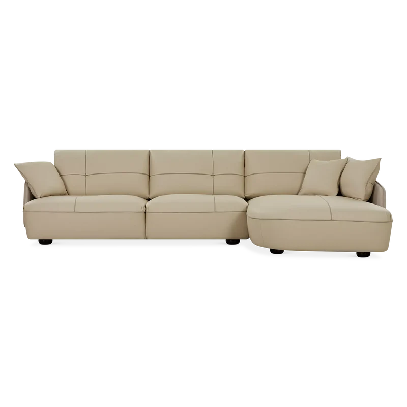 Space - Leather Modular Sectional Sofa by Gamma