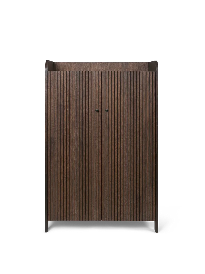 Sill Cupboard - Low - Dark Stained Oak