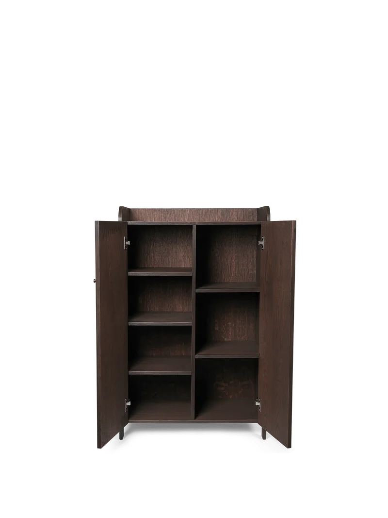 Sill Cupboard - Low - Dark Stained Oak