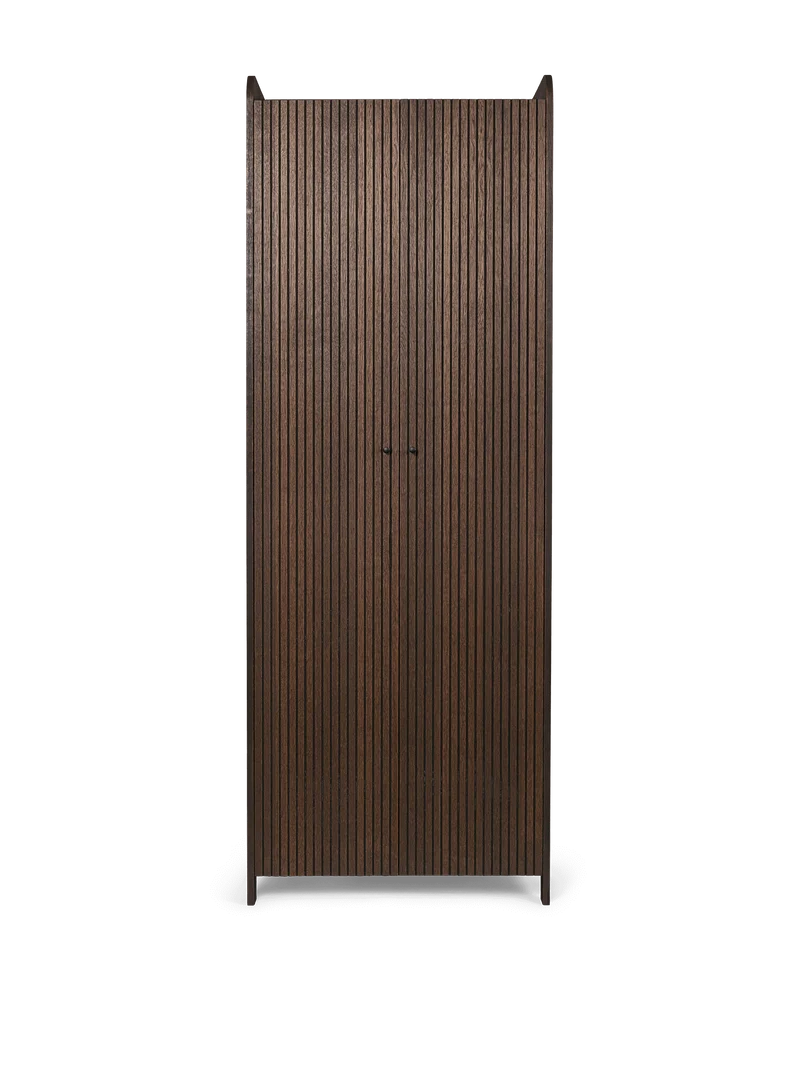 Sill Cupboard - Tall - Dark Stained Oak