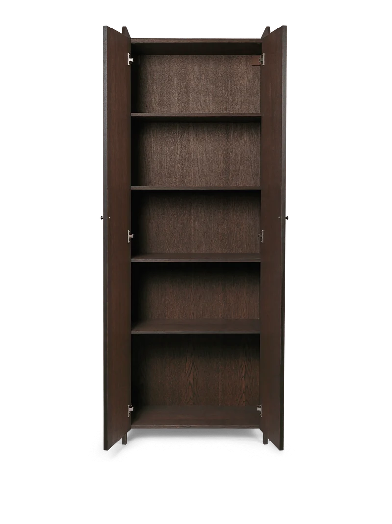 Sill Cupboard - Tall - Dark Stained Oak