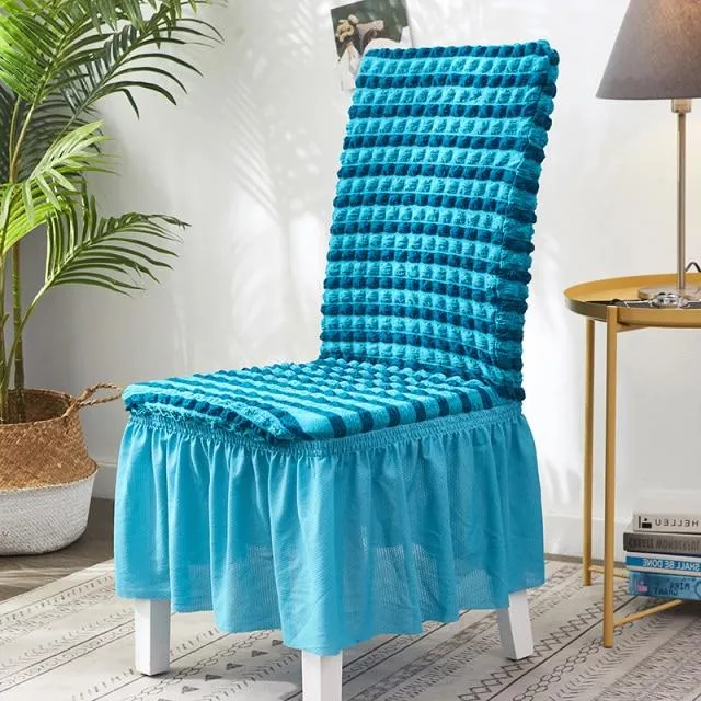 Housse de Chaise Seersucker