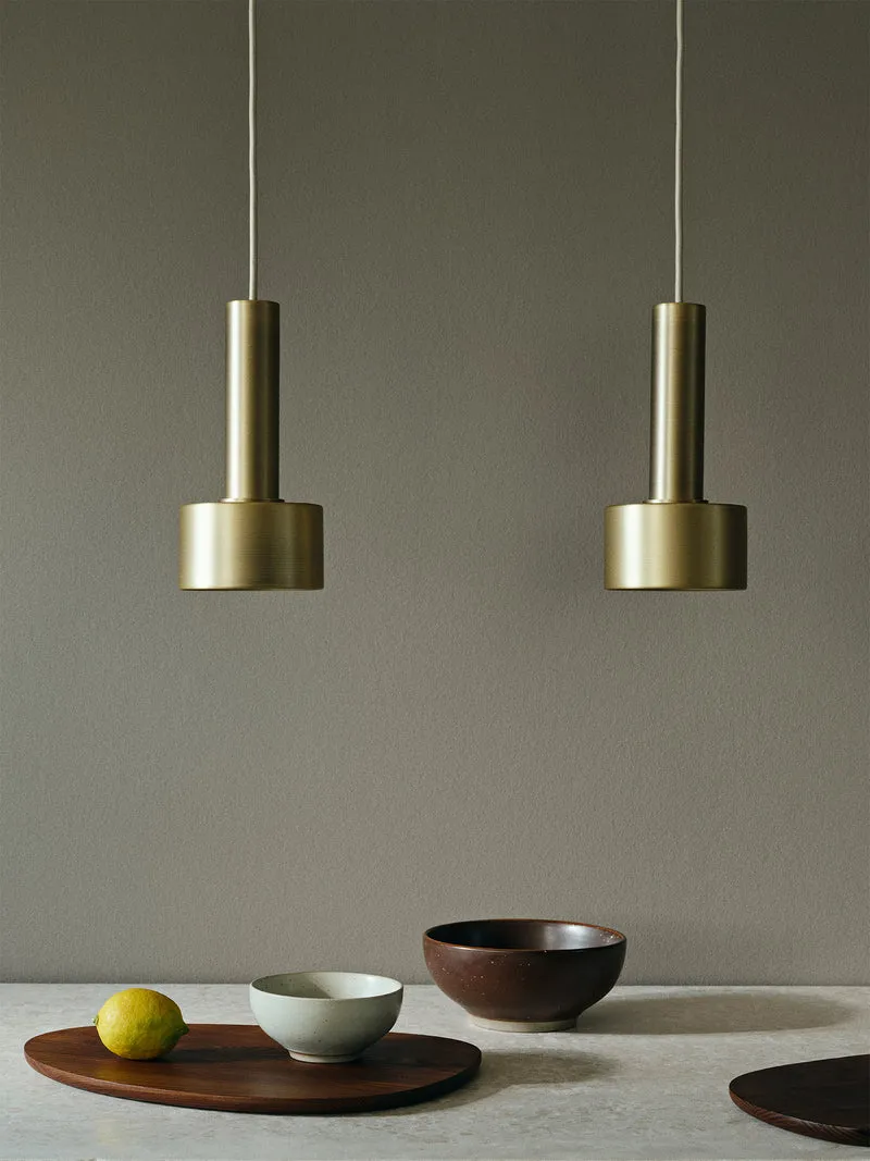 Socket Pendant High - Brass