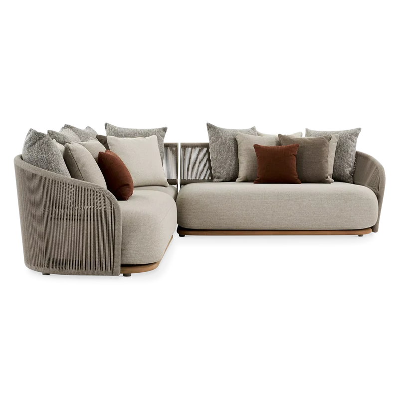 Muscade - Outdoor Rope Sectional Sofa