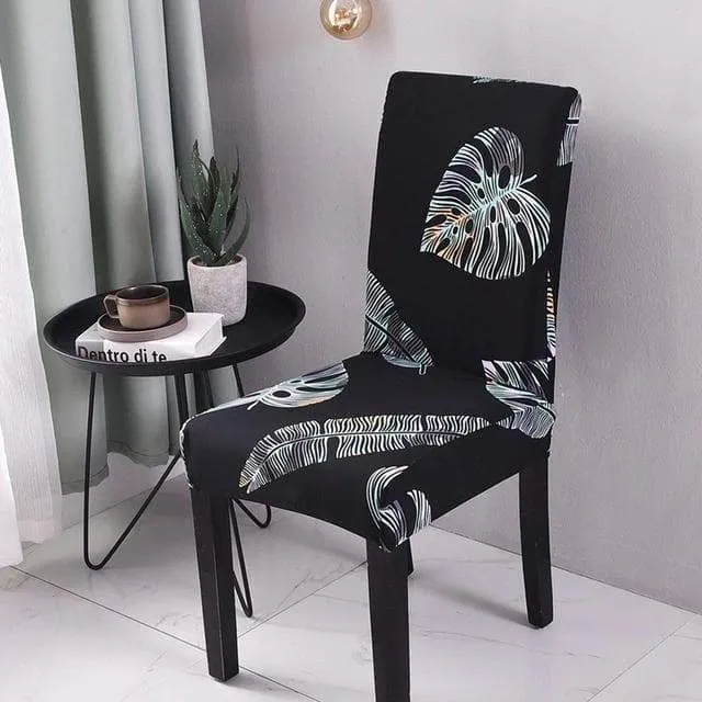 Housse de Chaise Feuille Neon