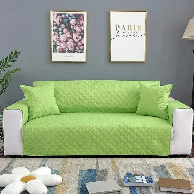 Housse Imperméable Matelassé Vert Pomme