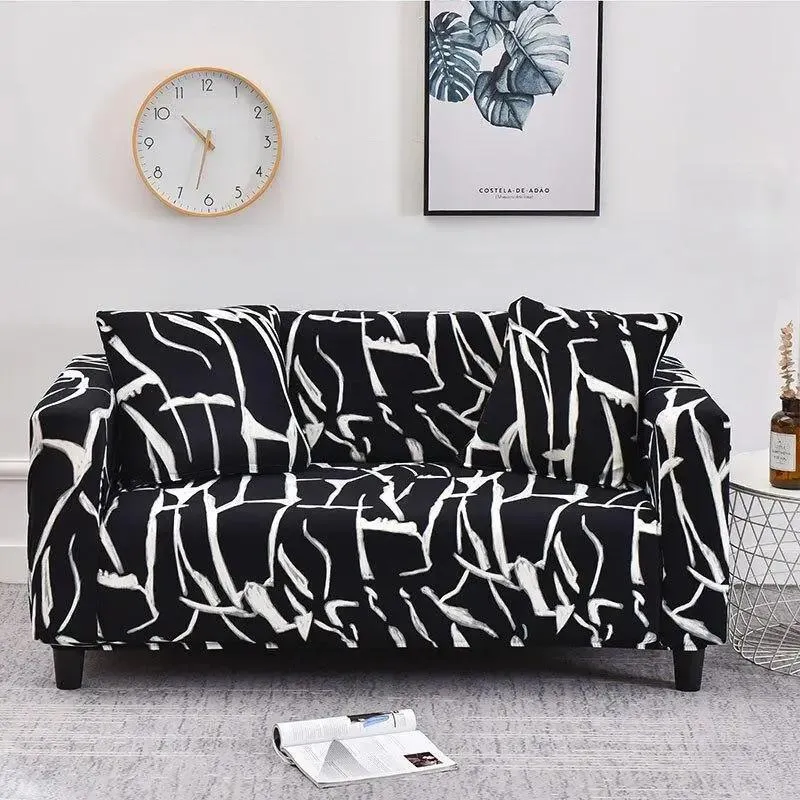 Motif Tulipa - Housse de Canapé Extensible