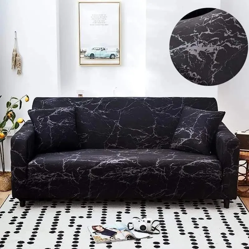 Motif Solidago - Housse de Canapé Extensible