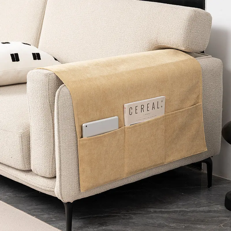 Housse Accoudoir Canapé Chenille Nordique SOFTEX