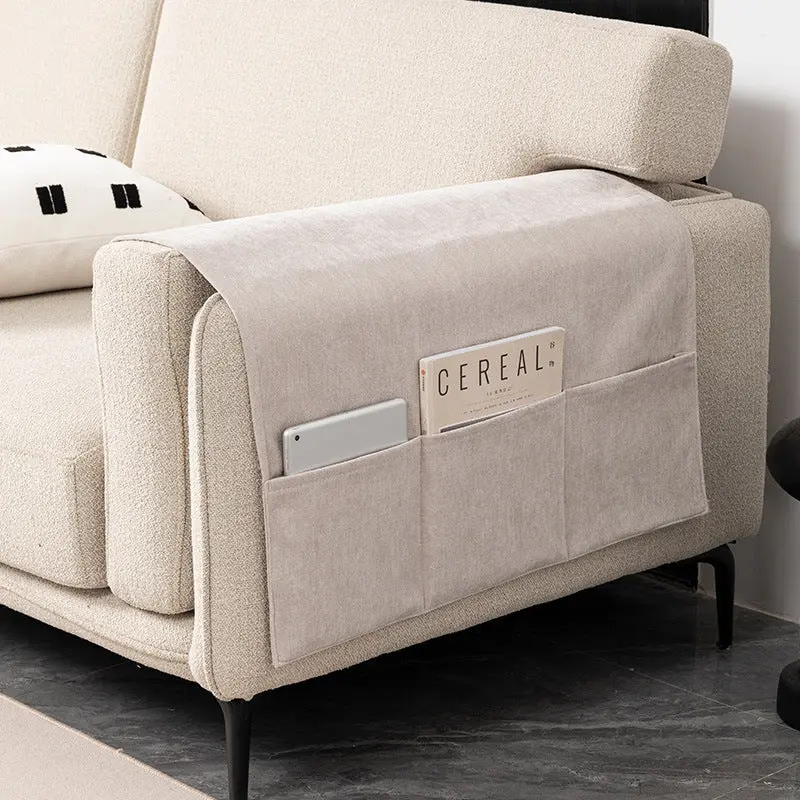 Housse Accoudoir Canapé Chenille Nordique SOFTEX