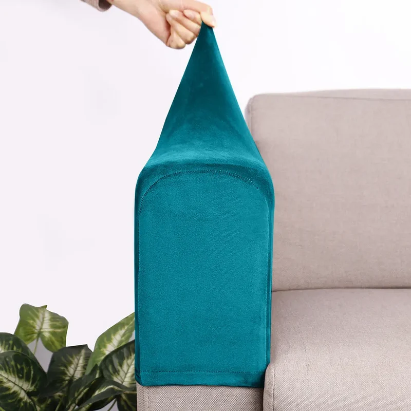Housse Accoudoir Velours Moderne FOXYLE
