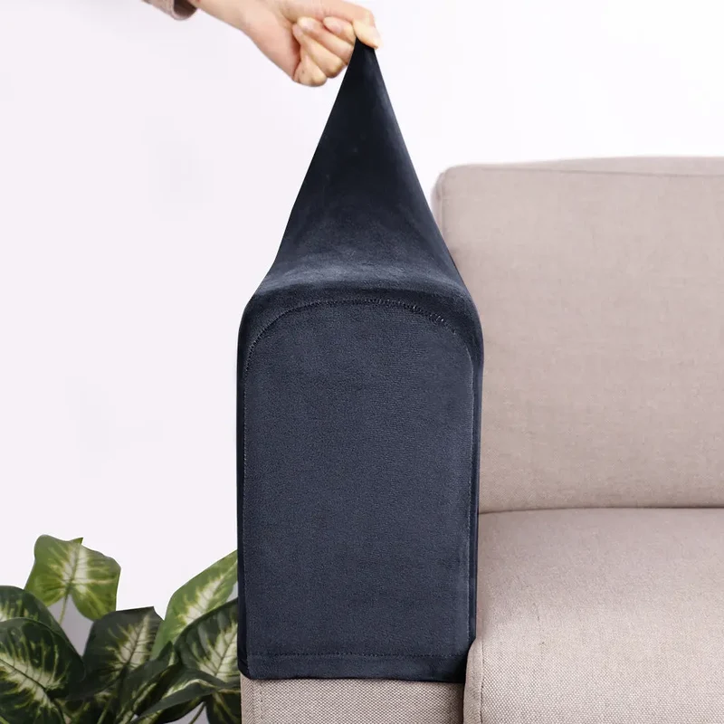 Housse Accoudoir Velours Moderne FOXYLE