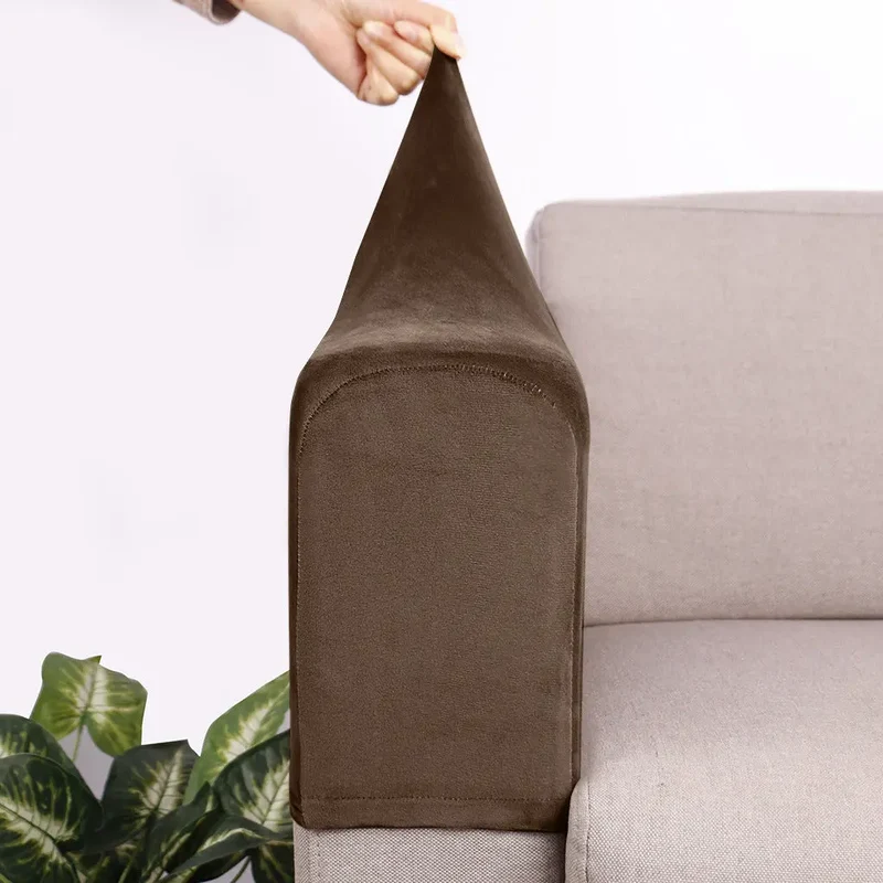 Housse Accoudoir Velours Moderne FOXYLE