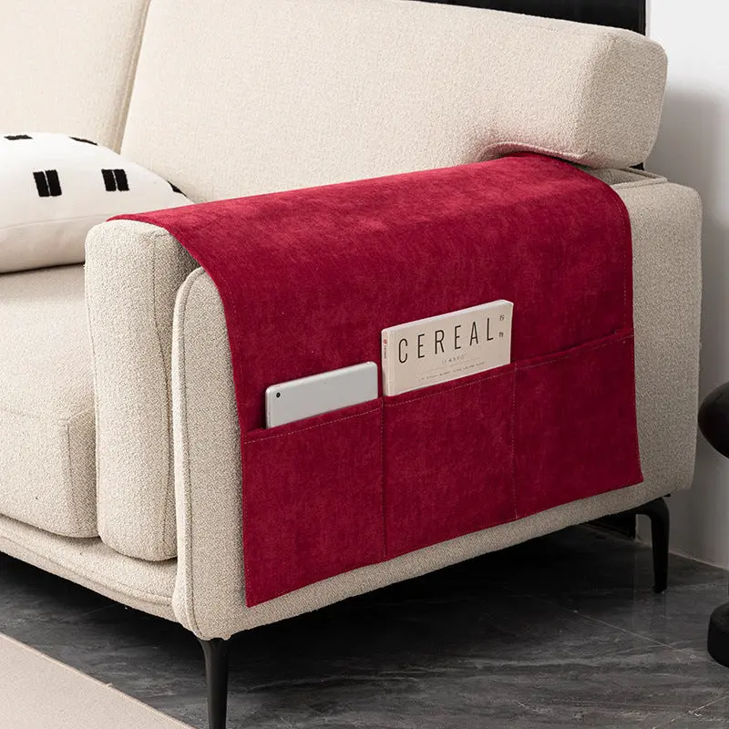 Housse Accoudoir Canapé Chenille VELERIA