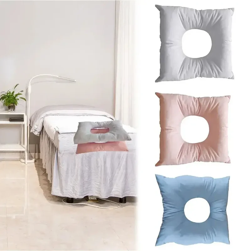 Coussin de massage en forme de U pour le visage et le cou