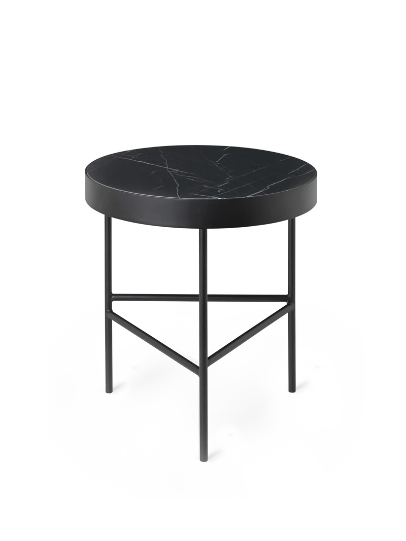 Marble Table - Medium - Black Marquina