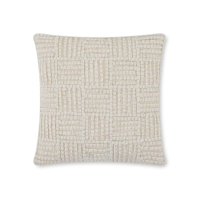 Campie - Textured Graphic Cotton Cushion