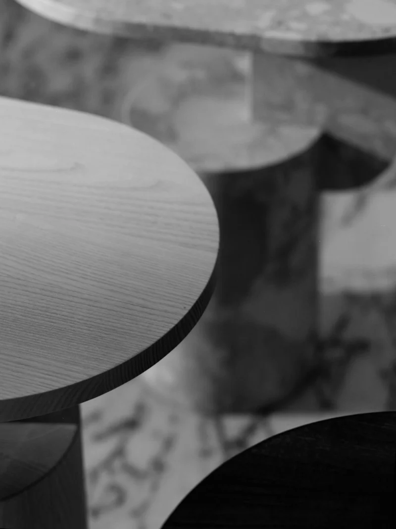 Insert Side Table - Natural Ash