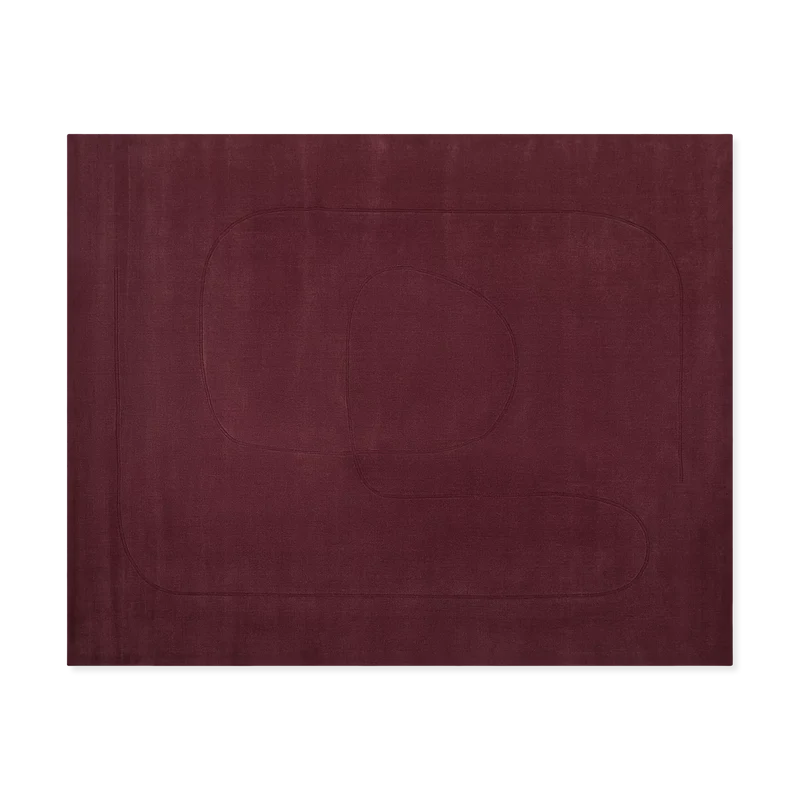 Cursive Expanse - Handcrafted Rug