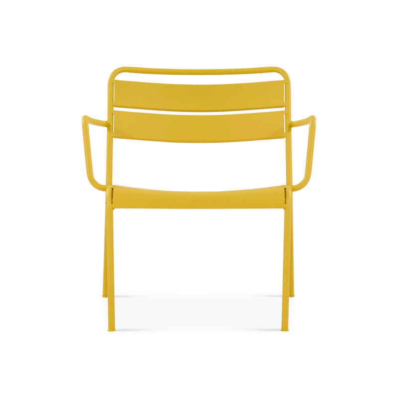 Twist - Outdoor Galvanized iron Lounge Chair