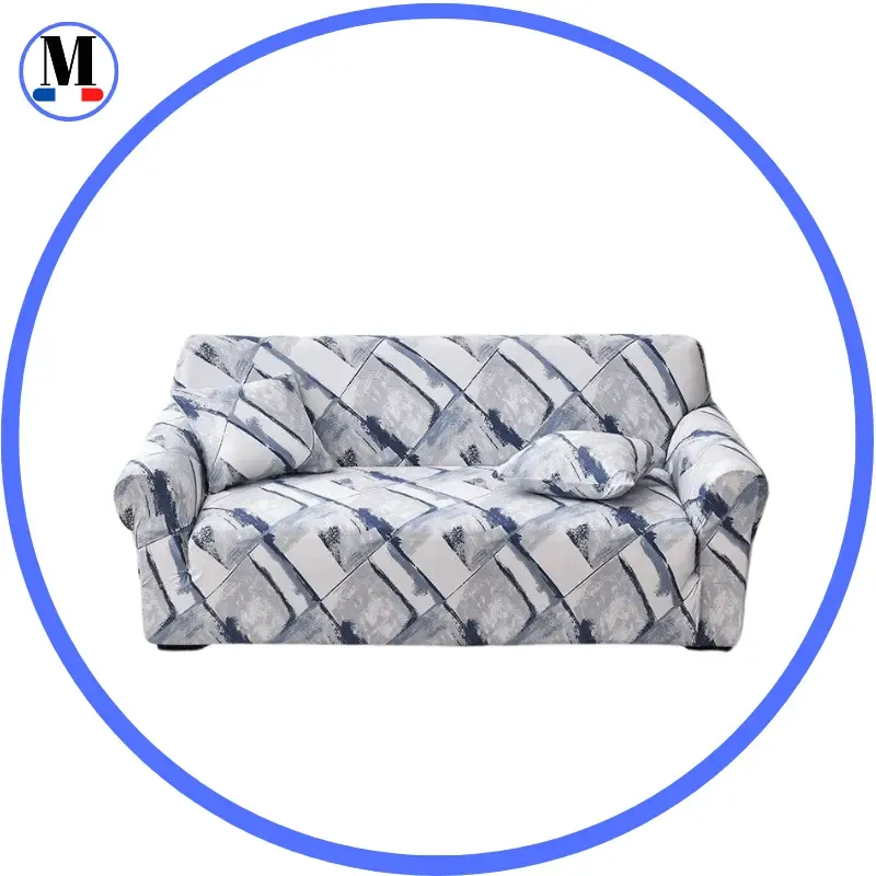 Motif Ferula - Housse de Canapé Extensible