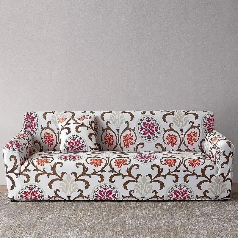 Motif Euphrasia - Housse de Canapé Extensible