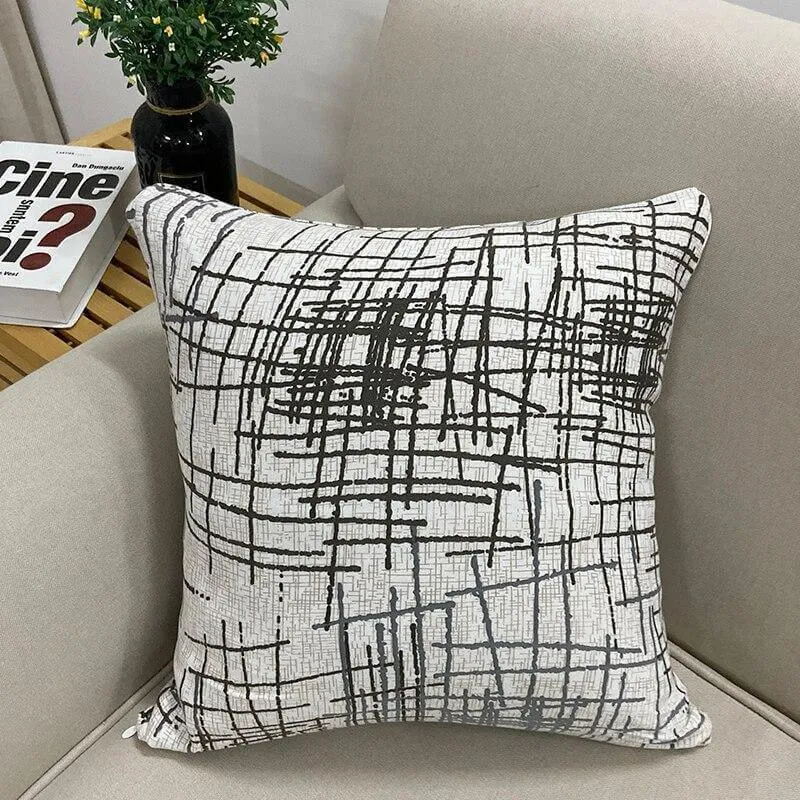 2 Housses De Coussin Begotin Pour Canapé - 45 x 45 Cm