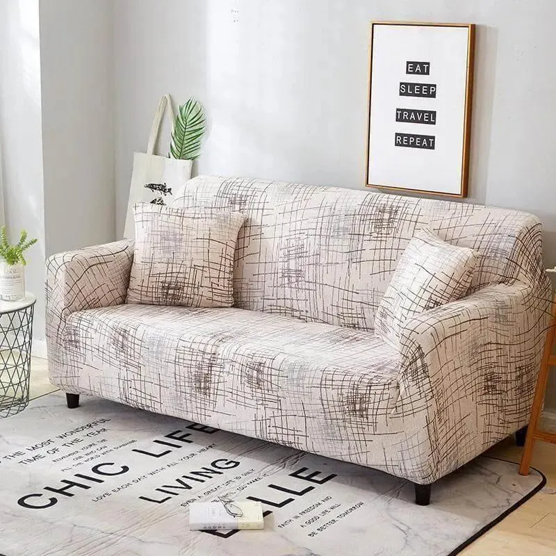 2 Housses De Coussin Begotin Pour Canapé - 45 x 45 Cm