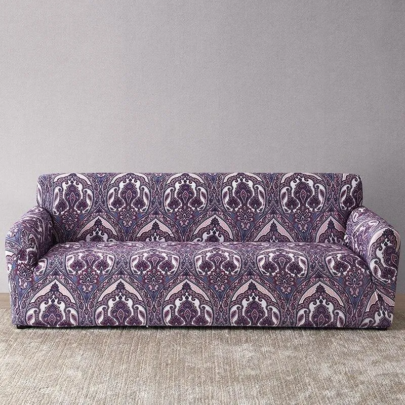 Motif Pilosella - Housse de Canapé Extensible