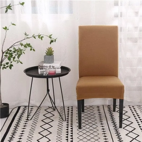 Housse de Chaise Brun