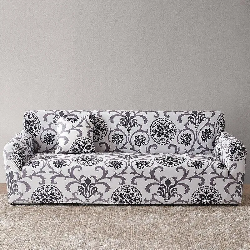 Motif Digitalis - Housse de Canapé Extensible