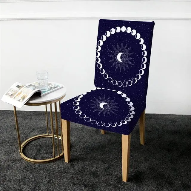 Housse de Chaise Croissant Lunaire
