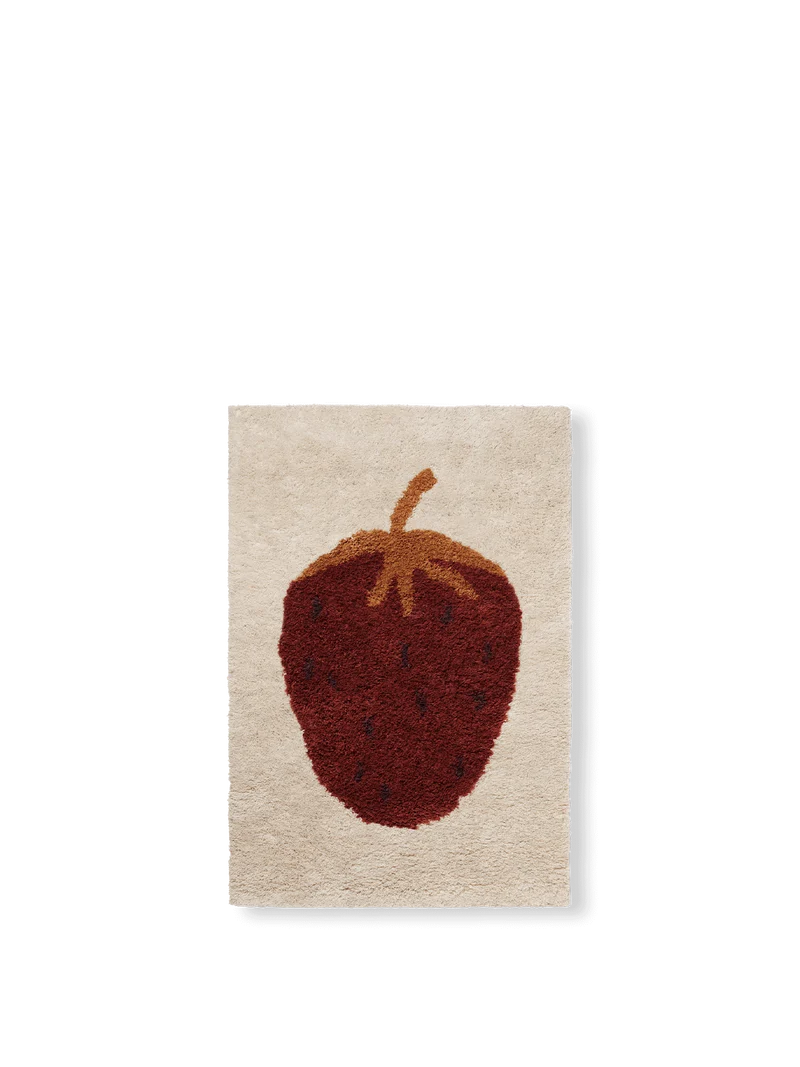 Fruiticana Tufted Strawberry Rug